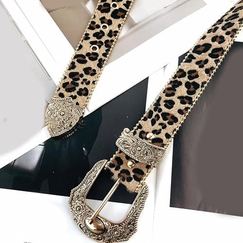 Meiliyizu Waist Belt - Leopard Print Waist Decor for Women's Jeans & Pants thumbnail 9