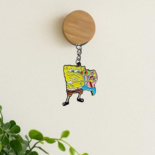 Zen Monkey Studios x SpongeBob Squarepants: Hugging Gary Keychain thumbnail 5