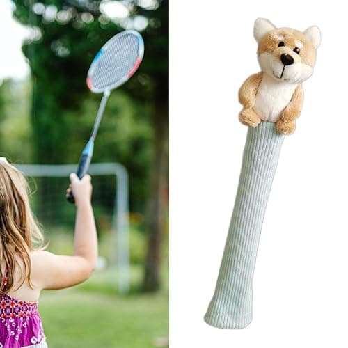 Generic Animal Doll Cover for Badminton Racket Handle, Grip Protector for Players thumbnail 3