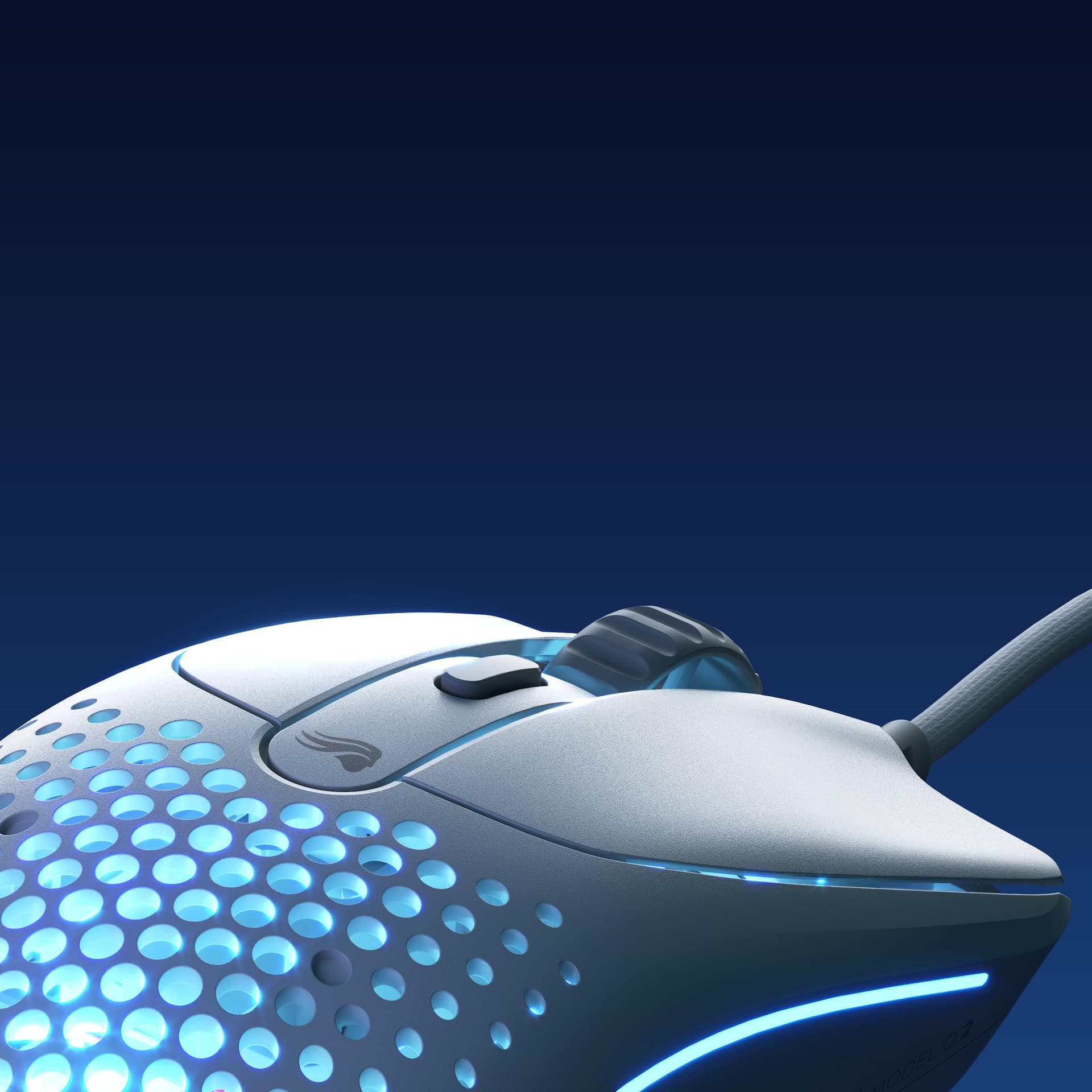 Glorious Model O 2 Gaming Maus - weiß, matt thumbnail 12