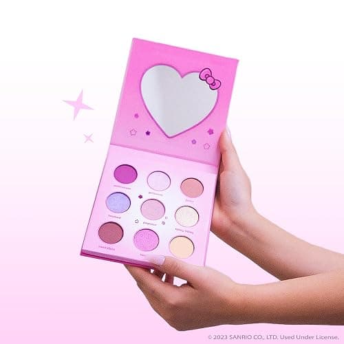 The Crème Shop Hello Kitty Y2K Angel Baby Eyeshadow Palette, PINK thumbnail 5