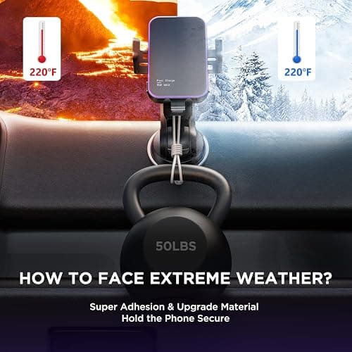 Wireless Car Charger,【7 Colored RGB Backlit】 Mosurr 15W Auto Clamping Phone Holders for Your car fit for iPhone 16 15 14 Mini Pro Max, Samsung Galaxy S25 Ultra S24 S23+, etc, Fathers Day for Gifts thumbnail 4