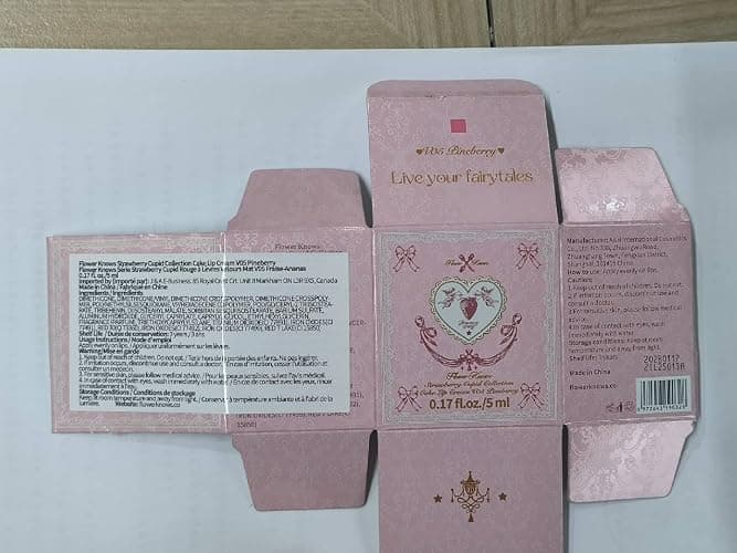 Flower Knows Strawberry Cupid Cake Lip Cream,Long Lasting Soft Pink Matte Lipstick,Hydrating Lip Stain,Transfer & Smudge-Proof Velvet Liquid Lipstick for Girls&Women,0.17 Fl Oz(V05 Pineberry) thumbnail 9