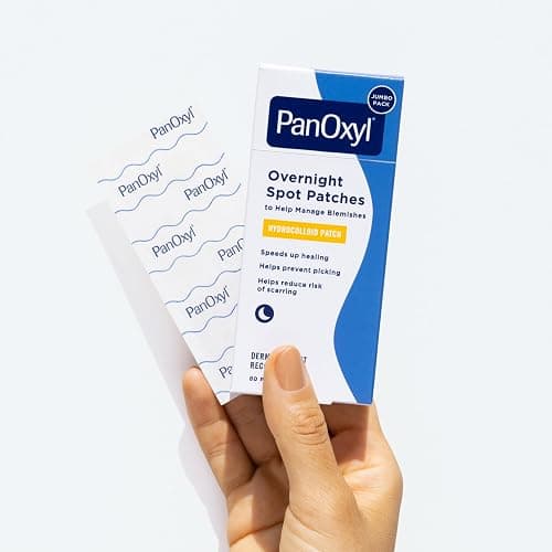 PanOxyl PM Overnight Spot Patches, Advanced Hydrocolloid Healing Technology, Fragrance Free, 80 Count thumbnail 5
