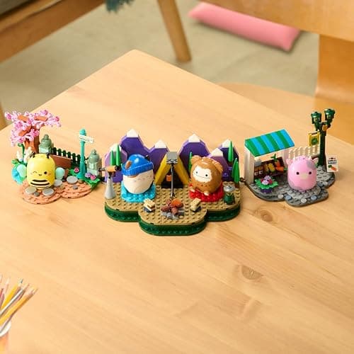 BLDR Squishmallows Patty's Farmers Market Building Set - Patty The Pink Cow Buildable Figure - Squishmallows Fans 8+, 0046 thumbnail 6