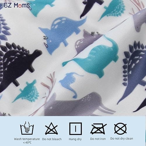 EZ Moms 10 Pack Boys Diaper Covers Plastic Training Pants for Toddlers Reusable Plastic Underwear Covers for Potty Training Breathable Rubber Pants for Babies Soft Waterproof Diaper Cover for Boys 3T thumbnail 2