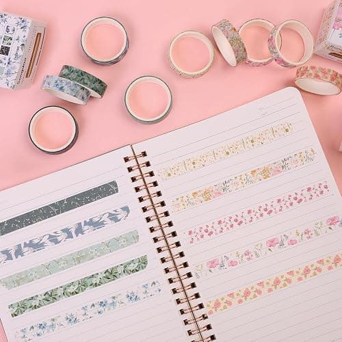 SKYDUE Bible Study Kit, Bible Journaling Supplies, Bible Annotation Set with Aesthetic Tools, Highlighter and Gel Pen Set, Pencil Case with Bible Tabs, Gift for Bible Enthusiasts (Pink) - Pink Plus thumbnail 4