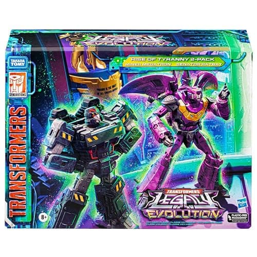 Transformers Toys Legacy Evolution Miner Megatron & Senator Ratbat Rise of Tyranny 2-Pack, 7-inch, Action Figures for Boys and Girls Ages 8 and Up (Amazon Exclusive) thumbnail 4