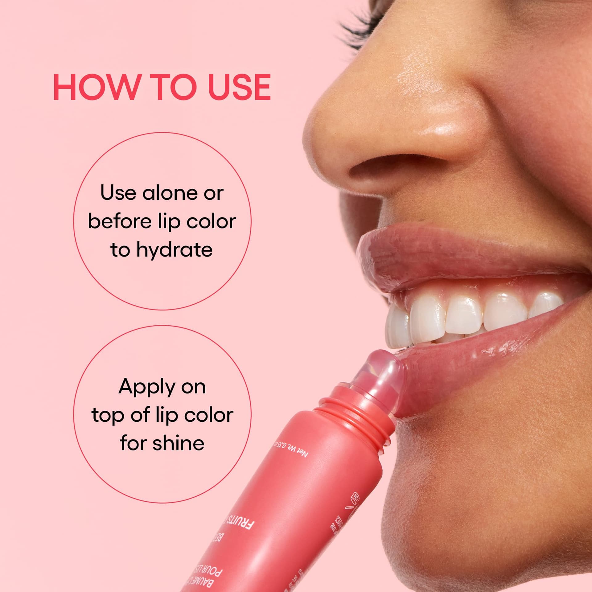 LANEIGE Lip Glowy Balm Gummy Bear Sheer Tinted Lip Moisturizer with Shea Butter, for Hydrating Shine & Soft Lips thumbnail 11