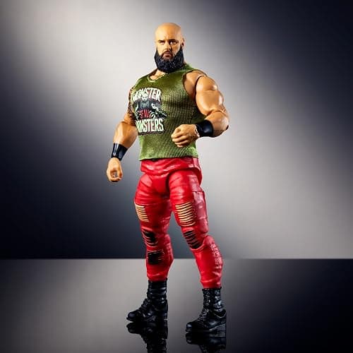 Mattel WWE Elite Action Figure & Accessories, 6-inch Collectible Braun Strowman with 25 Articulation Points, Life-Like Look & Swappable Hands thumbnail 5