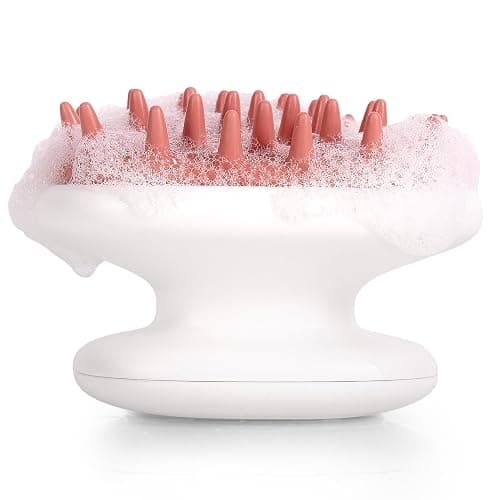 KAMEDIS Scalp Massager Brush - Silicone Gentle Scalp Scrubber, Exfoliator & Hair Dandruff Scrub Away - Use On Shower with Shampoo for Scalp Scrub. Suitable for Men & Women - Image 1