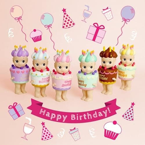 Sonny Angel Happy Birthday Series Baby Figurine, Multicolored - Image 1