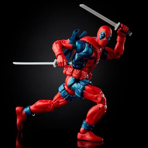 Marvel Legends Series Deadpool, Marvel Comics Uncanny X-Men X-Force Retro Collectible 6 Inch Action Figure for Adults Ages 14 and Up thumbnail 5