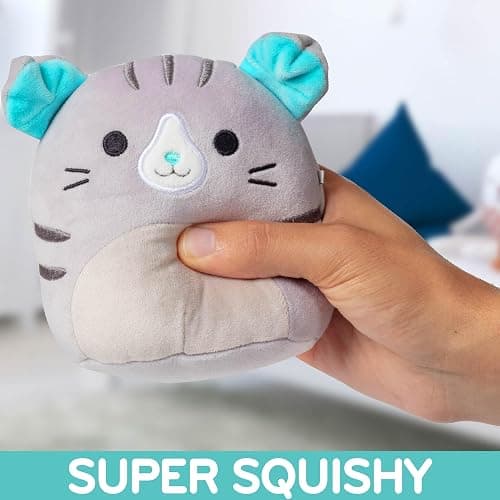 Squishmallows Original Mystery Box 5-Inch Plush 5 Pack - Official Jazwares Plush - Collectible Soft & Squishy Mini Stuffed Animal Toy - Add to Your Squad - Gift for Kids, Girls & Boys thumbnail 3