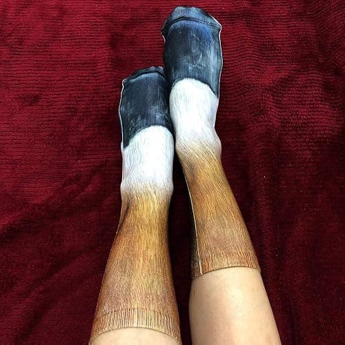 Rivanoer Easter Basket Essentials-Funny Animal Paw Socks Easter Basket Stuffers for Teens Boy Kids Men thumbnail 4