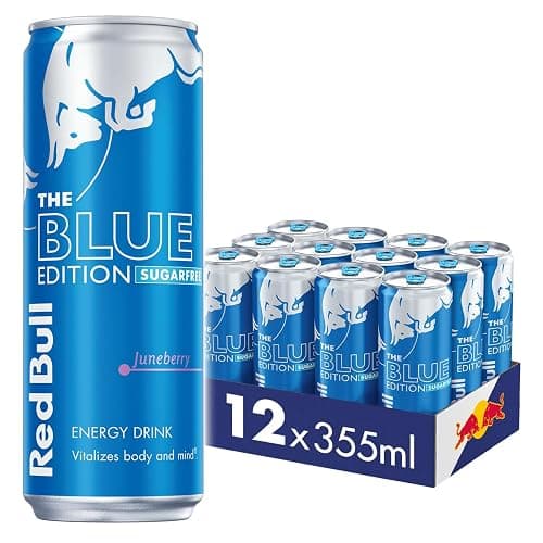 Red Bull Energy Drink Sugar Free Blue Edition Juneberry 355 ml x12 - Image 1