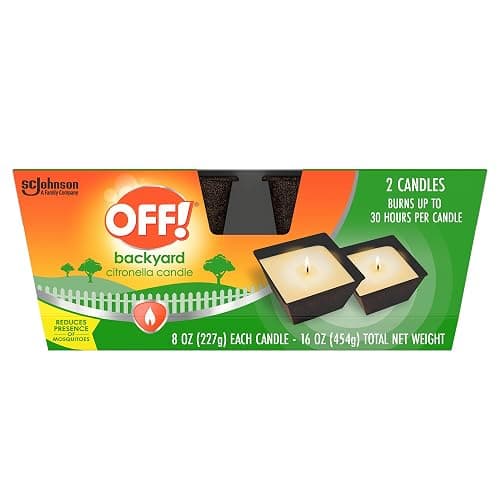 OFF! Backyard Citronella Scented Candle 🕯️ - Image 1