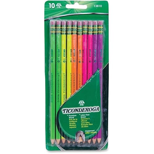 Dixon® Neon Colored Pencils, Assorted, Pack of 10 thumbnail 4