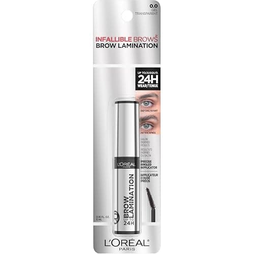 L’Oreal Paris Infallible 24H Brow Lamination, Eyebrow Gel, Lift & Laminate Eyebrows, Transparent Gel, 5ml thumbnail 8
