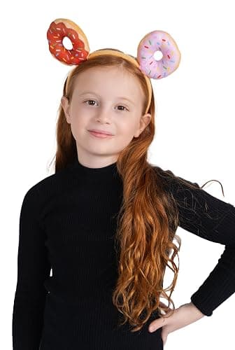 Dress Up America Donut Headband - The Perfect Donut Party Supplies Or Doughnut Costume Accessories thumbnail 2