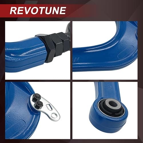 REVOTUNE Pair of Rear Aluminum Alignment Camber Arms compatible with Honda Civic 2016-2021 Type-R FK8 Honda Accord CRV 2018-2022 OE BP67476 thumbnail 6