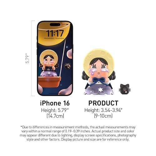 POP MART Crybaby Crying to The Moon Series Blind Box Figures, Collectible Toys Home Decorations, Holiday Birthday Gifts for Girls and Boys, Single Box thumbnail 3