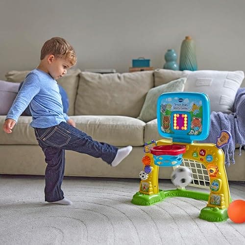 VTech Smart Shots Sports Center (Frustration Free Packaging), Yellow - Yellow - Frustration Free Packaging thumbnail 2