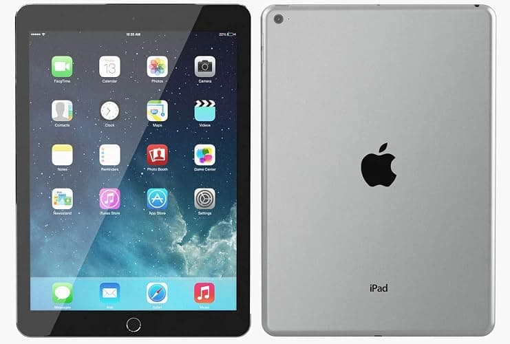 Apple iPad Air 2, 16 GB, Space Gray (Renewed) thumbnail 2