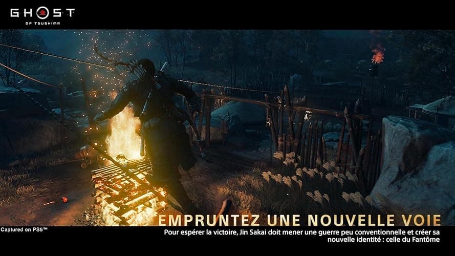 Sony, Ghost of Tsushima Director's Cut PS5, Jeu de Rôle (RPG), Version Physique avec CD, En Français, 1 joueur, PEGI 18, Pour PlayStation 5 thumbnail 3