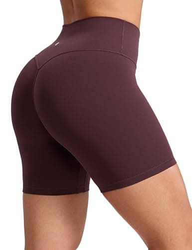 CRZ YOGA Secretsculpt Butterlift Biker Shorts 6"- No Front Seam High Waist Womens Workout Gym Booty Scrunch Butt - Image 1