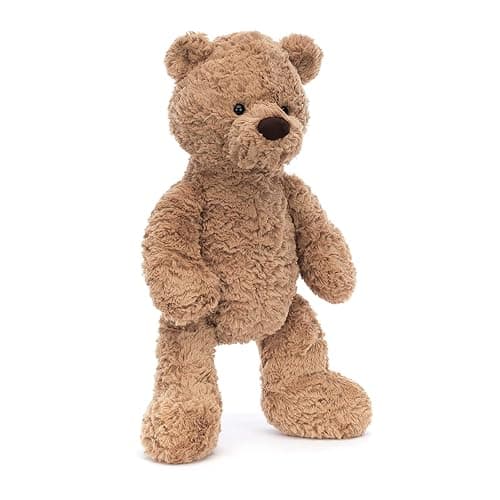 Jellycat Bumbly Bear Stuffed Animal, Medium 16.5 inches - Teddy Bear Plush Toy - Classic Children's Gift thumbnail 6