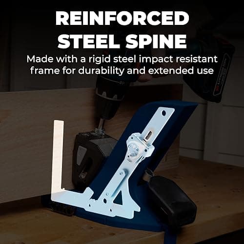 Kreg Tool KPHJ720PRO Pocket-Hole Jig 720PRO - Easy Clamping & Adjusting - Includes Durable Kreg Pocket-Hole Screws - For Materials 1/2" to 1 1/2" Thick thumbnail 4