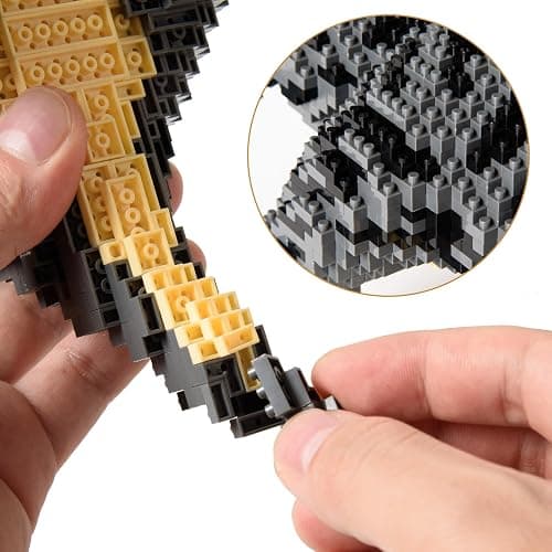 Aigidusansu Jurassic Dinosaur Micro Building Blocks, 1530pcs Velociraptor Tyrannosaurus Rex DIY Mini Diamond Blocks Bricks Toy Dinosaur for Boys Age 8-12 9 10 11 12 13 14 15 16 Teens Adults thumbnail 4