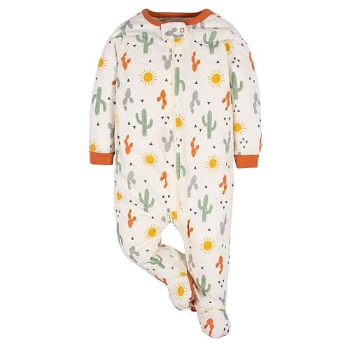 Gerber Baby Girls 4-Pack Sleep 'N Play Footie thumbnail 3