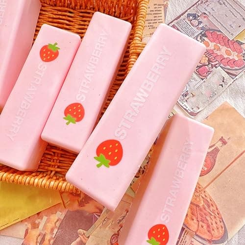 feneihe Strawberry Stress Relief Toy - Slow Rising Fidget Toys, Realistic Food Squeeze Toys for Kids Adults, Sensory Stress Relief ASMR Toy for Anxiety & Focus Strawberry thumbnail 4