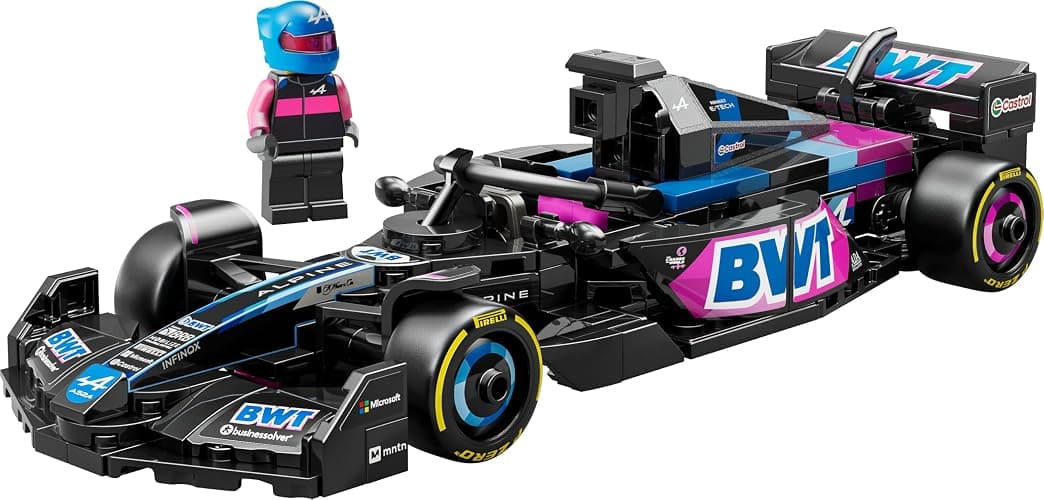 LEGO Speed Champions BWT Alpine F1 Team A524 Rennauto - Spielzeug mit Formel 1 Minifigur zum Sammeln - Geschenk für Jungen & Mädchen ab 10 Jahren und Erwachsene Motorsport Fans 77248 thumbnail 10