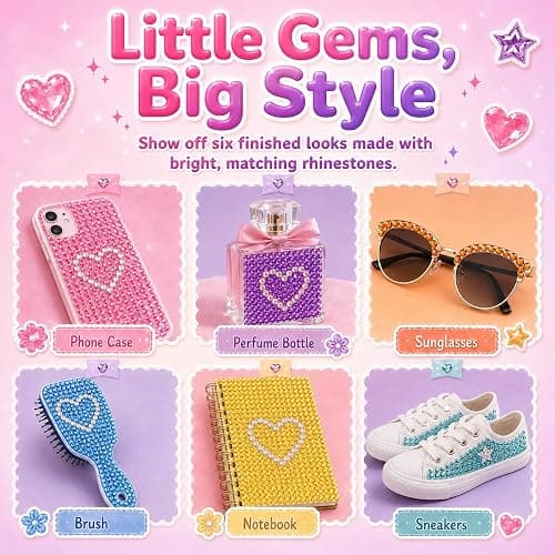 Fournine 90,000Pcs Resin Jelly Rhinestones for Bedazzling Kit | 48 Colours 3mm Multicolor Flatback Rhinestones, Bedazzle Kit with 100ml Glue and Tools, Bedazzling Gems for Nail thumbnail 9
