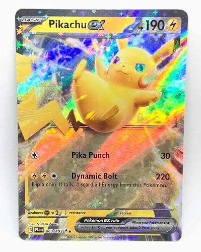Pokemon - Pikachu ex 063/193 - Paldea Evolved Double Rare - Image 1