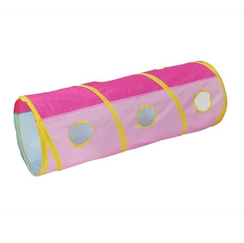 Tech Traders ® Play Tunnel - Children Pop Up Indoor & Outdoor Play Activity-Pink thumbnail 4