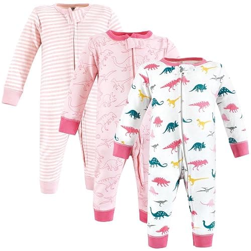 Hudson Baby Unisex Baby Cotton Sleep and Play - Image 1