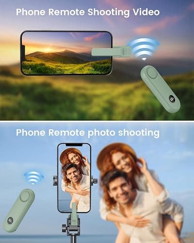 RF Remote Control Page Turner for Kindle Paperwhite Scribe Oasis Accessories, Clicker Page Turner for iPhone,Tablets Reading Camera Video Record Remote Triggers,Agave Green thumbnail 6