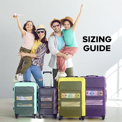 Suitcase Organizer, Travel Luggage Organizer Hanging Shelves Packing Cube Closet/Collapsible Portable Travel Organizer for Carry-on thumbnail 8