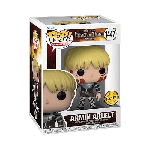 Funko POP! Animation: Attack on Titan - Armin Arlert - 1/6 Odds for Rare Chase Variant - Collectable Vinyl Figure - Gift Idea - Official Merchandise - for Kids & Adults - Anime Fans thumbnail 9