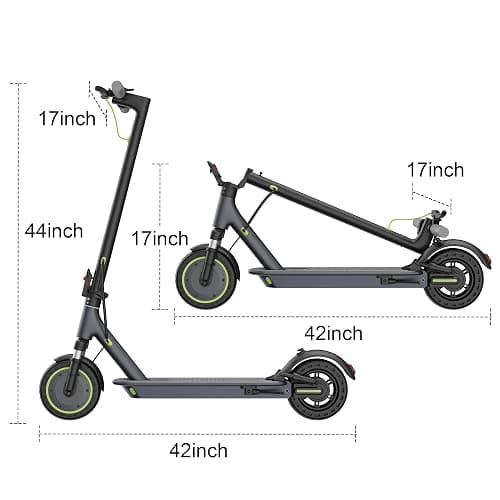 Roinside Electric Scooter- 8.5"/10''/14'' Tires, Up to 19/22MPH, 350W/500W Motor, Max 12/16/21/23/27/62Miles Long-Range Foldable Escooter for Adults Adults Scooter with Double Braking System, App thumbnail 5