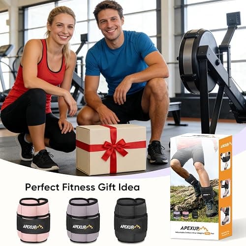 APEXUP Adjustable Ankle Weights for Women and Men, Modularized Leg Weight Straps for Yoga, Walking, Running, Aerobics, Gym, Physical Therapy thumbnail 7