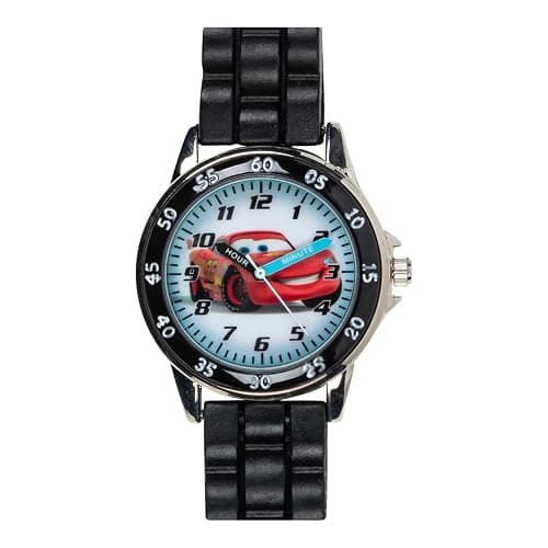 Accutime Disney Pixar Cars Lightning McQueen Time-Teaching Watch for Kids with Interactive Racing Dial thumbnail 6