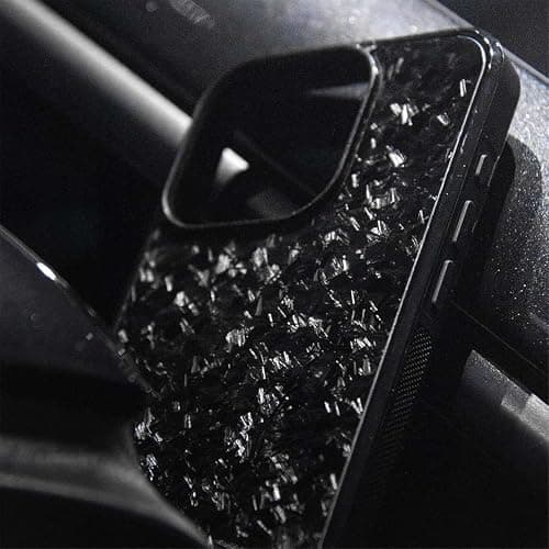 Forged Carbon Fiber Phone Case, 2025 New Carbon Fiber Phone Case for iPhone 16 15 14 13 12 Pro Max (Purple,13) thumbnail 7