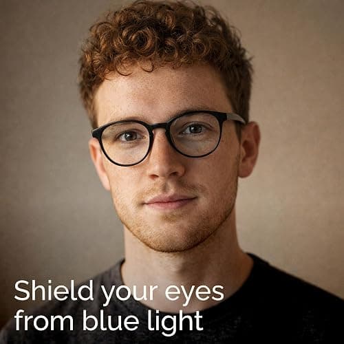IBOANN Chic & Comfy Blue Light Glasses for Women - 3-Pack Round Frames, Screen-Ready Style with UV Protection Coating thumbnail 8