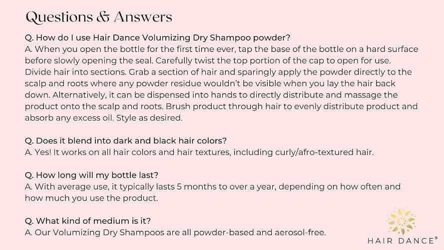 Dry Shampoo Volume Powder | Natural & Organic Ingredients | Non-Aerosol | Made in USA | Talc & Corn Free | For Blonde and Dark Hair | Lavender Oil Scented | 1 Ounce thumbnail 8