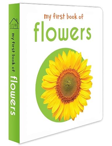 My First Book of Flowers: First Board Book - Image 1